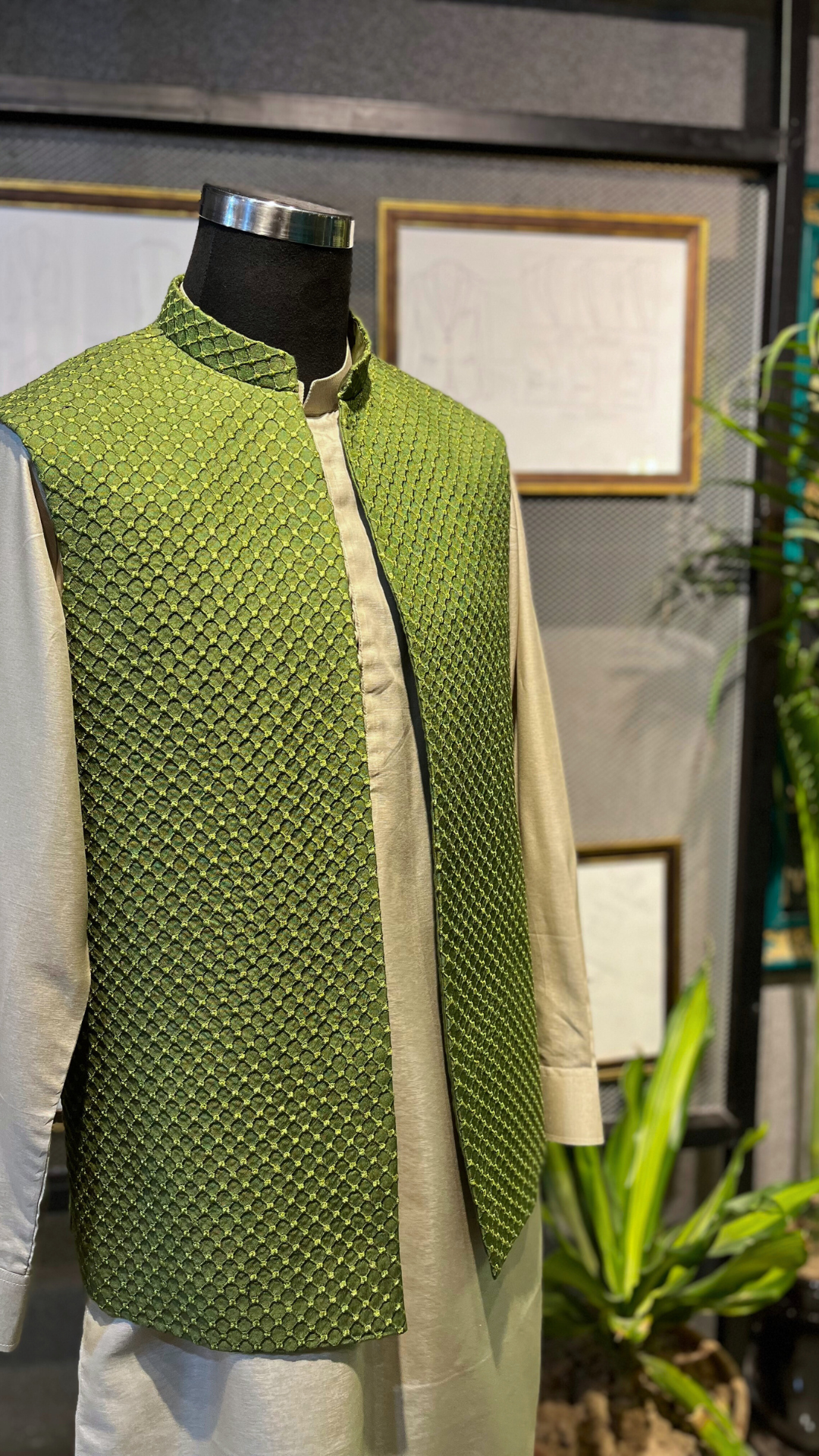 Green Horizon Waistcoat