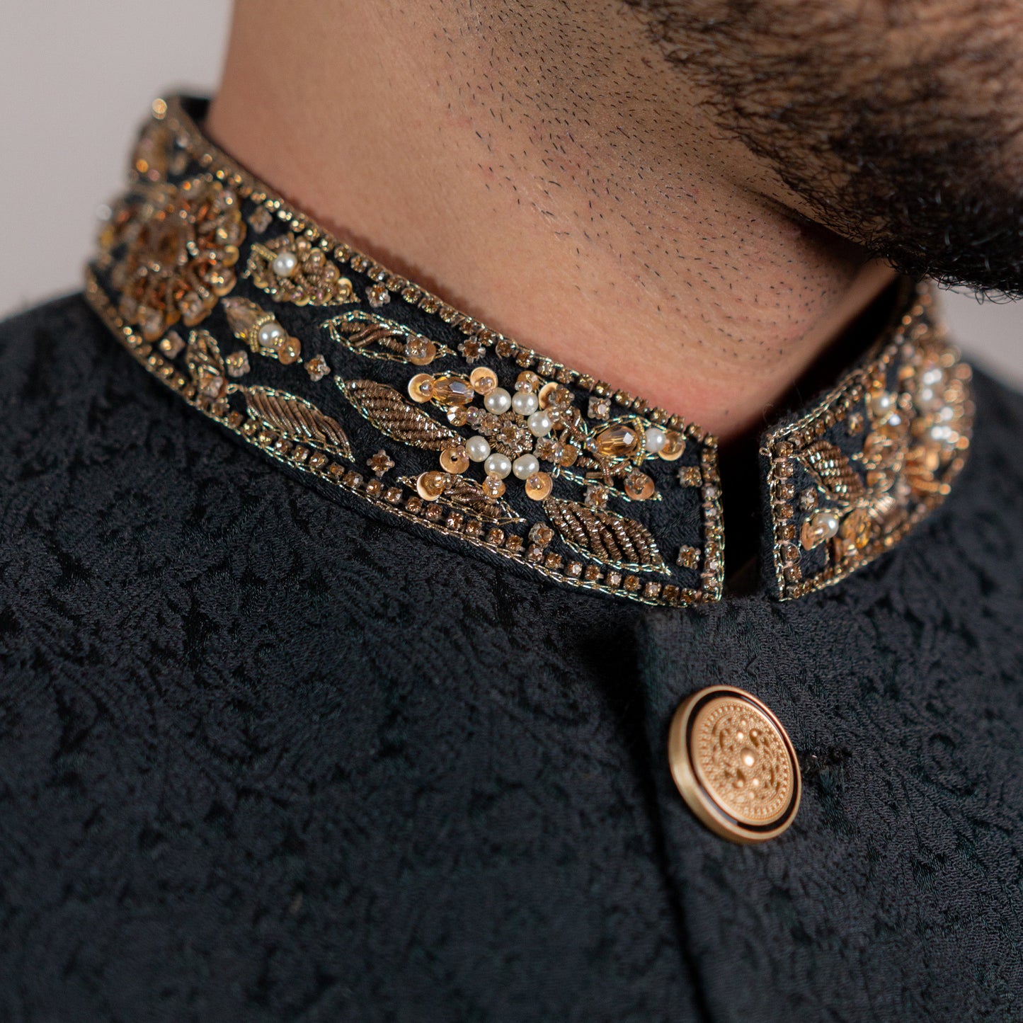 Black Sherwani