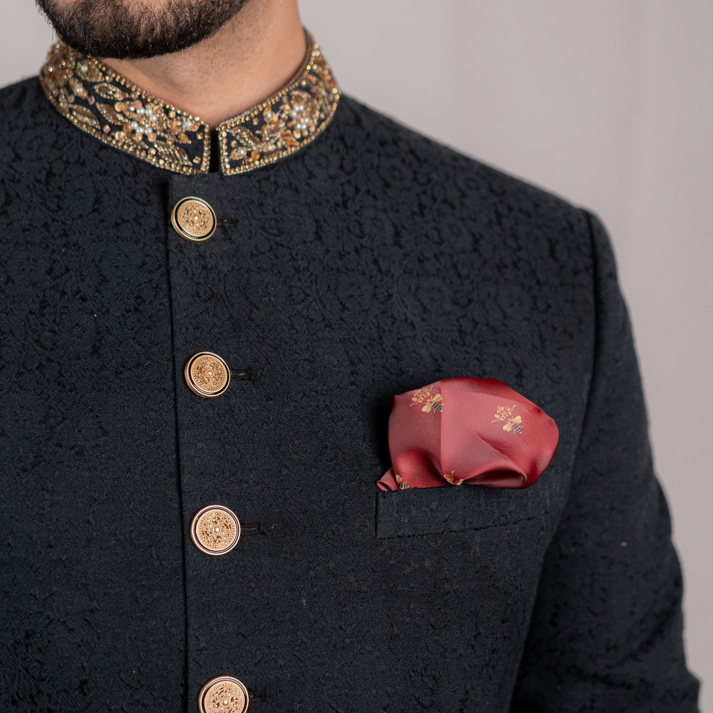 Black Sherwani