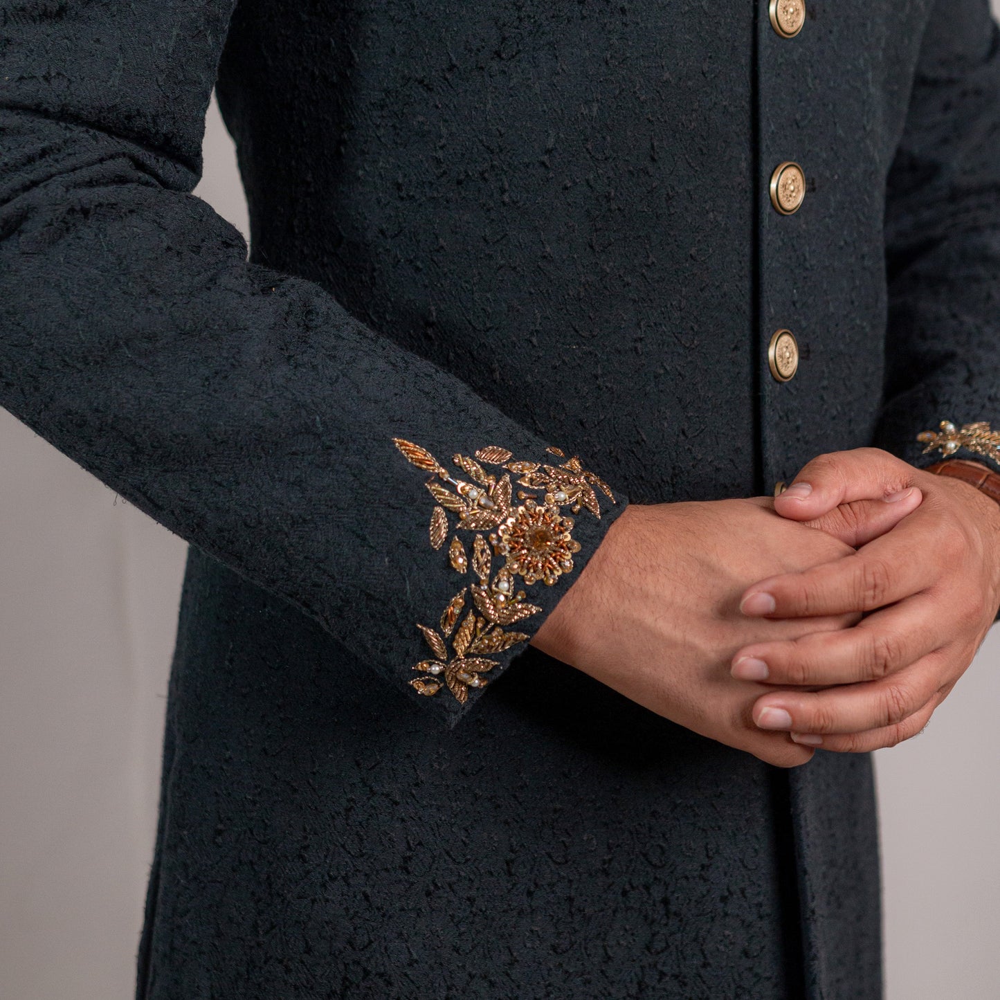 Black Sherwani